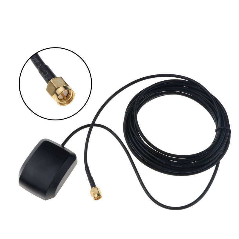 Automobilový GPS přijímač SMA Conector 3M kabel GPS anténa